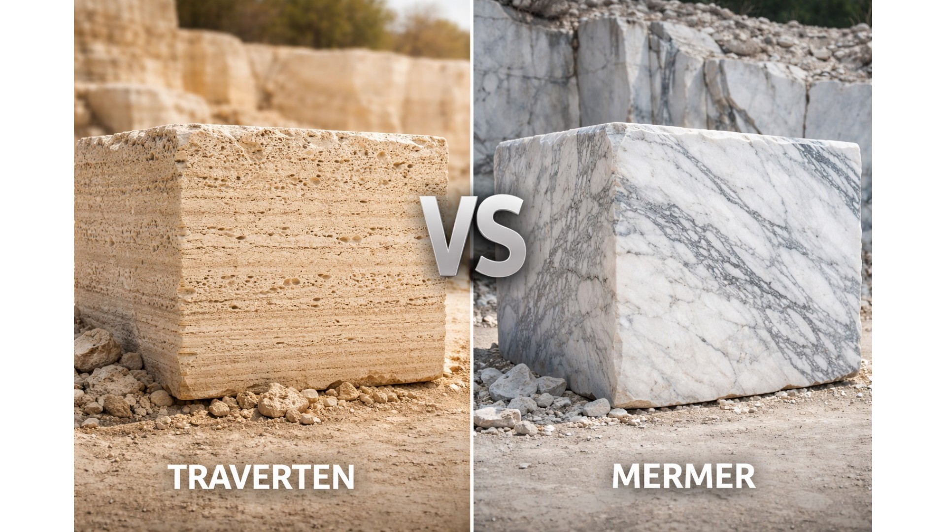 Traverten mi Mermer mi? Hangisi Daha Mantıklı? Bayes Design Rehberi