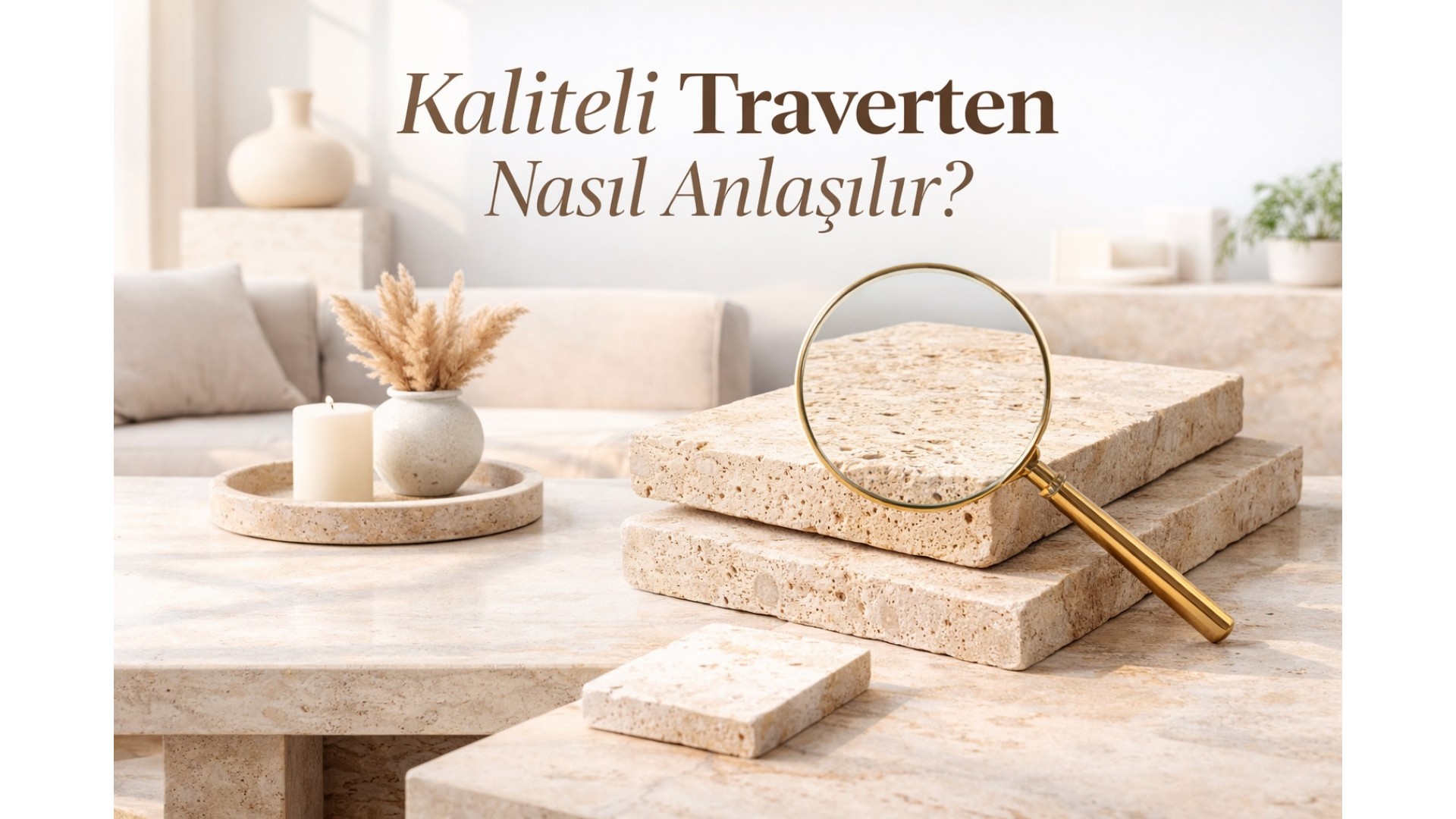 Kaliteli Traverten Nasıl Anlaşılır?